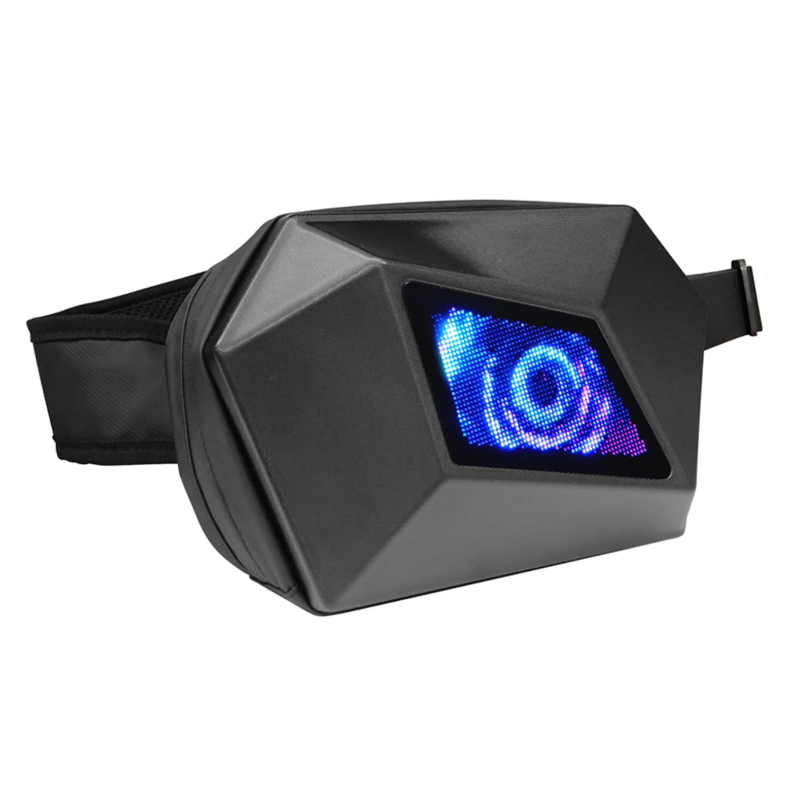 Torba na ramię LED Aplikacja Bluetooth Możliwość edycji treści niestandardowych Wodoodporna twarda skorupa Torba LED z diodami LED do jazdy na rowerze Piesze wycieczki Przygody na