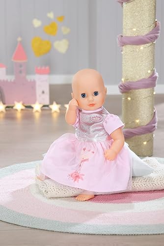 Miniatura 4 de 707159 Dulce princesa temática Fit Little 14.2 in Dolls-Adecuado para niños mayores de 1 año, incluye vestido y colgador de ropa, 707159