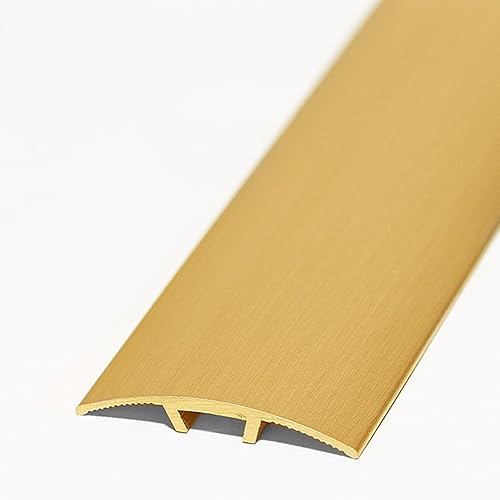 Miniatura 5 de Tiras de transición para pisos de 201.181 in, tira de umbral para sellado de cierre, tira de unión de borde de piso, para puertas, puertas, adornos