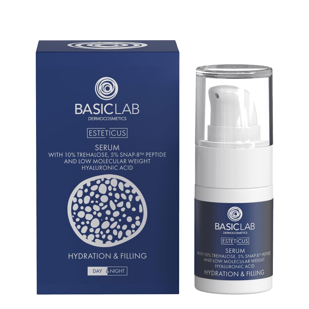 BasicLab Serum with Trehalose 10% and 5% Peptide 15ml
