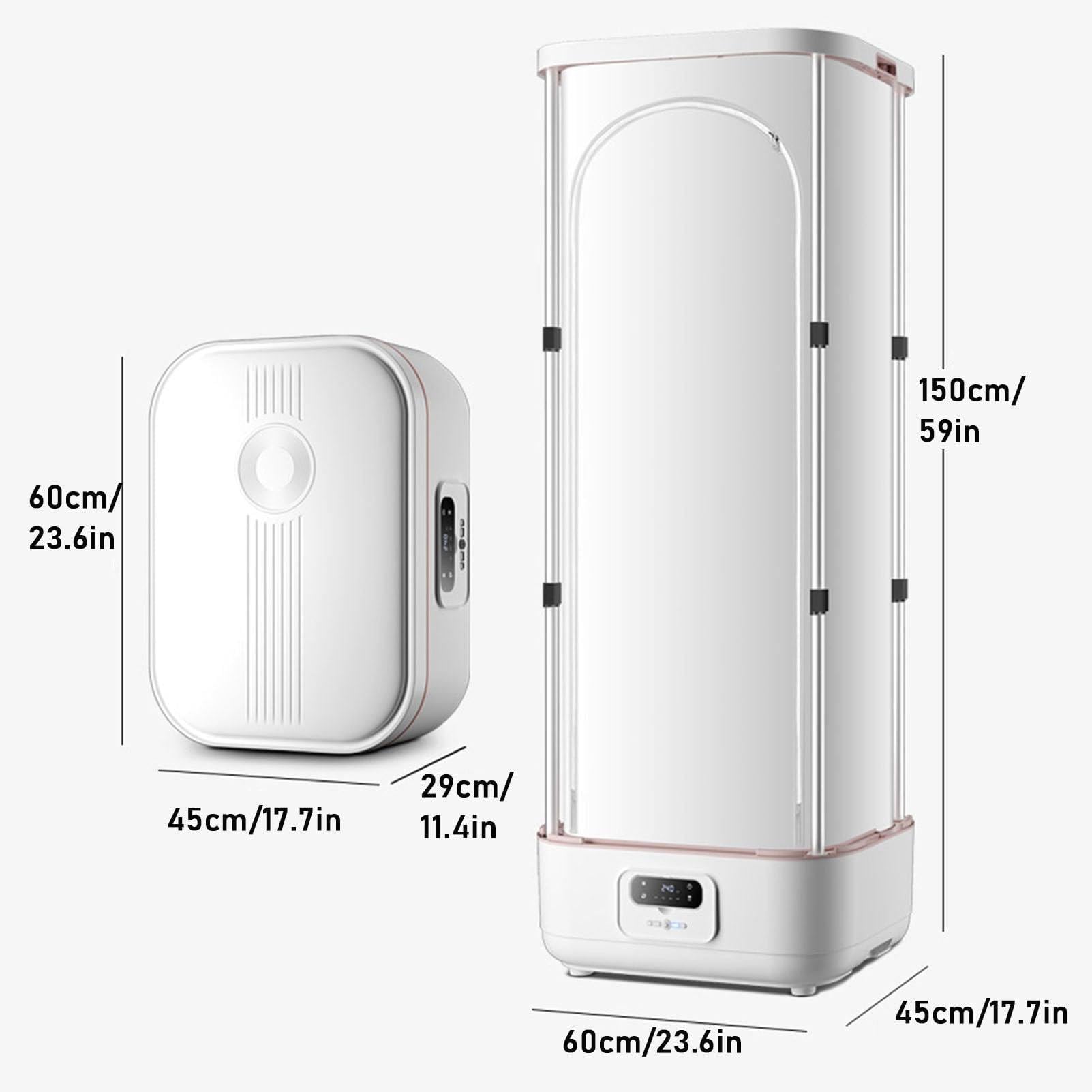 Planchadora Y Secadora De Ropa Automática | Secadora De Vapor Portátil Para Uso Doméstico - Elimina Arrugas Y Elimina ácaros, Caja De Aromaterapia Integrada