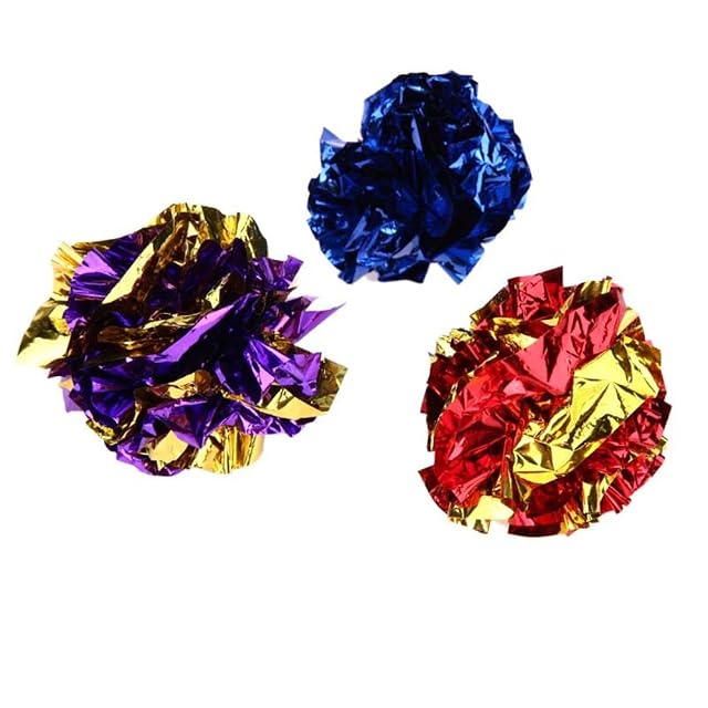 Foto 6 de 8 de Jiacheng29 - Juego de Pelotas de Papel para Gatos (12 Piezas)