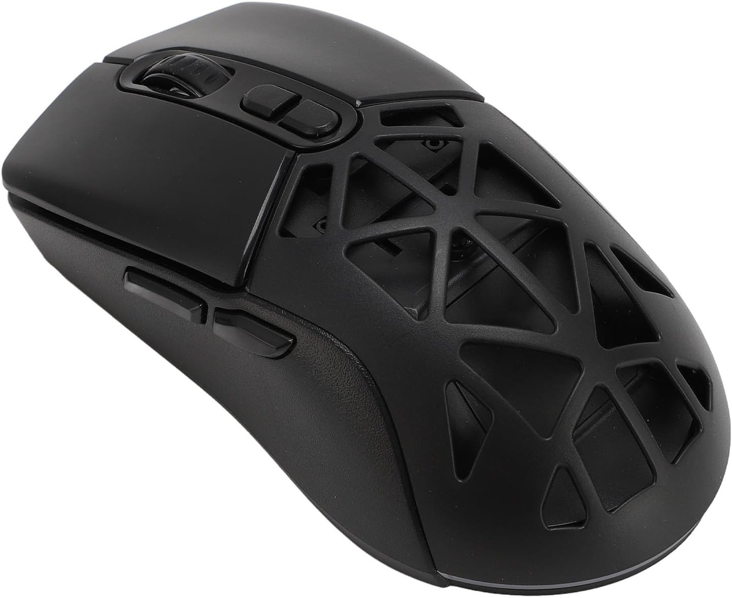 – Wireless Gaming Mouse, 4800DPI Dual Modes BT5.1/2.4G Wireless Mouse with RGB Backlight Portable Gaming Rechargeable 4 DPI Levels for Laptop PC (Black)