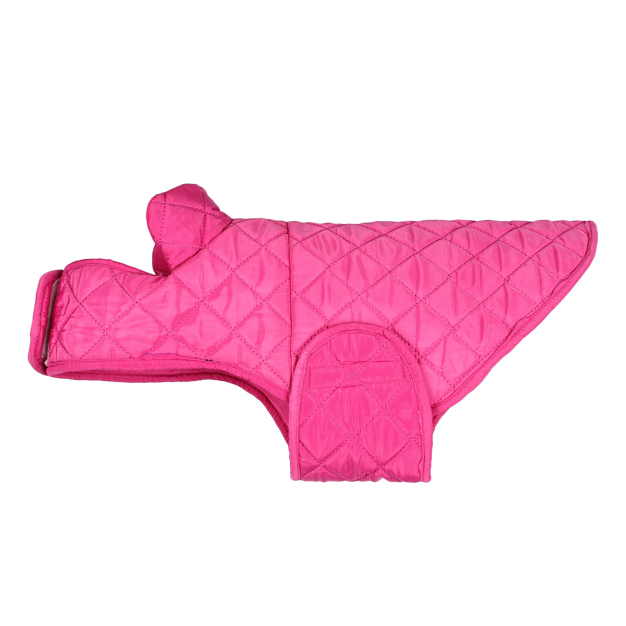 14 INCH Stylish Dog Winter Coat Pink with Caller Full Coverage Imported Material Used (B09MMJ8T48) Amazon Price History, Amazon Price Tracker