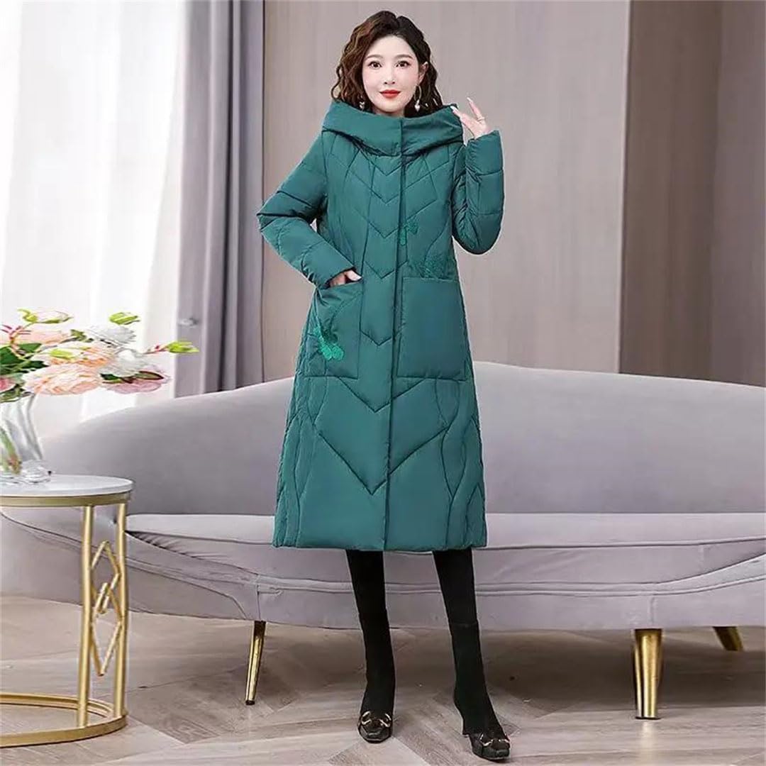 Women Winter Warm Hooded Padded Coat Parkas Thick Overcoat Korean Fashion Outerwear