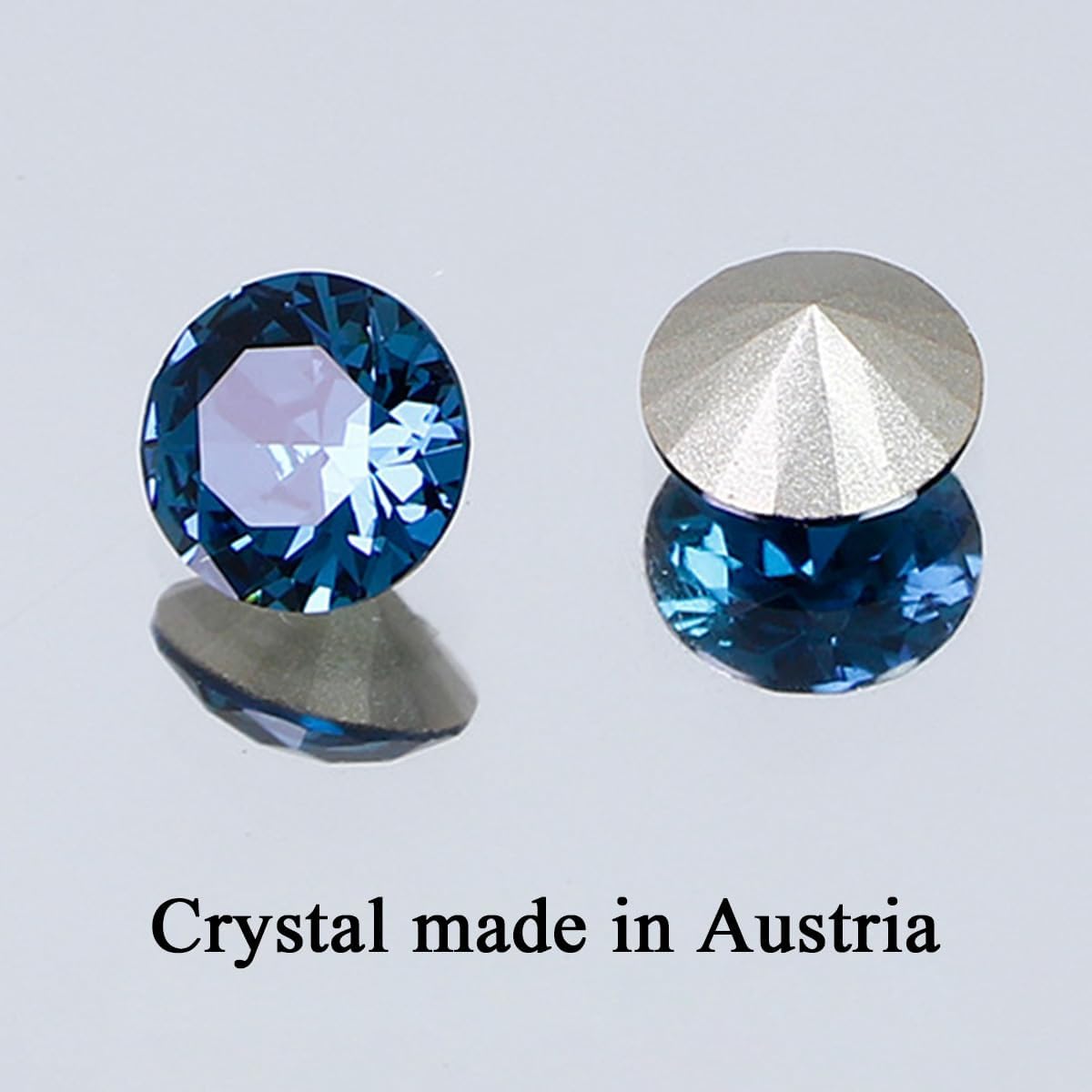 AOBOCO Sterling Silver Bella Earrings Embellished with Crystals from Austria, Hypoallergenic Pierced Leverback Cushion Cut Earrings, Fine Jewelry Gifts for Women - Image 2