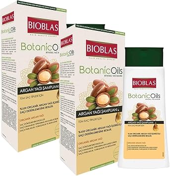 Bioblas Botanic Oils Argan Yağı Şampuan 360 Ml X 2 Adet