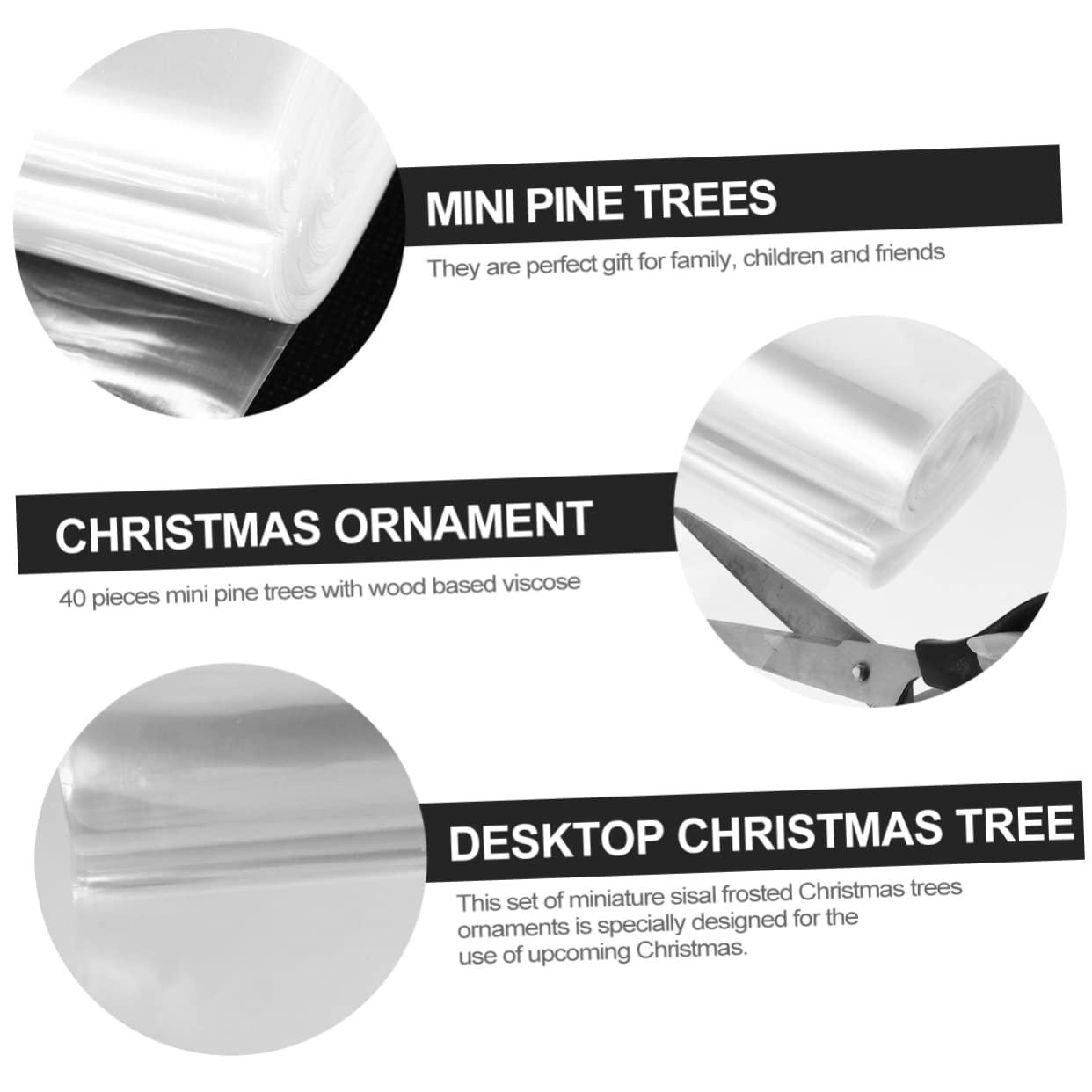 1roll Heat Shrink Film Bags PVC Shrink Wrap for Packaging and Colorless for Soaps Crafts and Storage