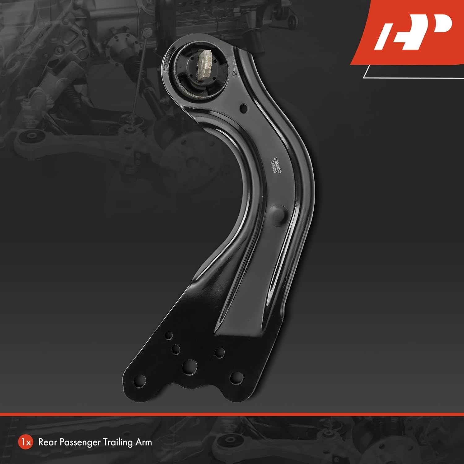 A-Premium Rear Right Suspension Trailing Arm, with Bushing, Compatible with Mazda 6 2014-2015