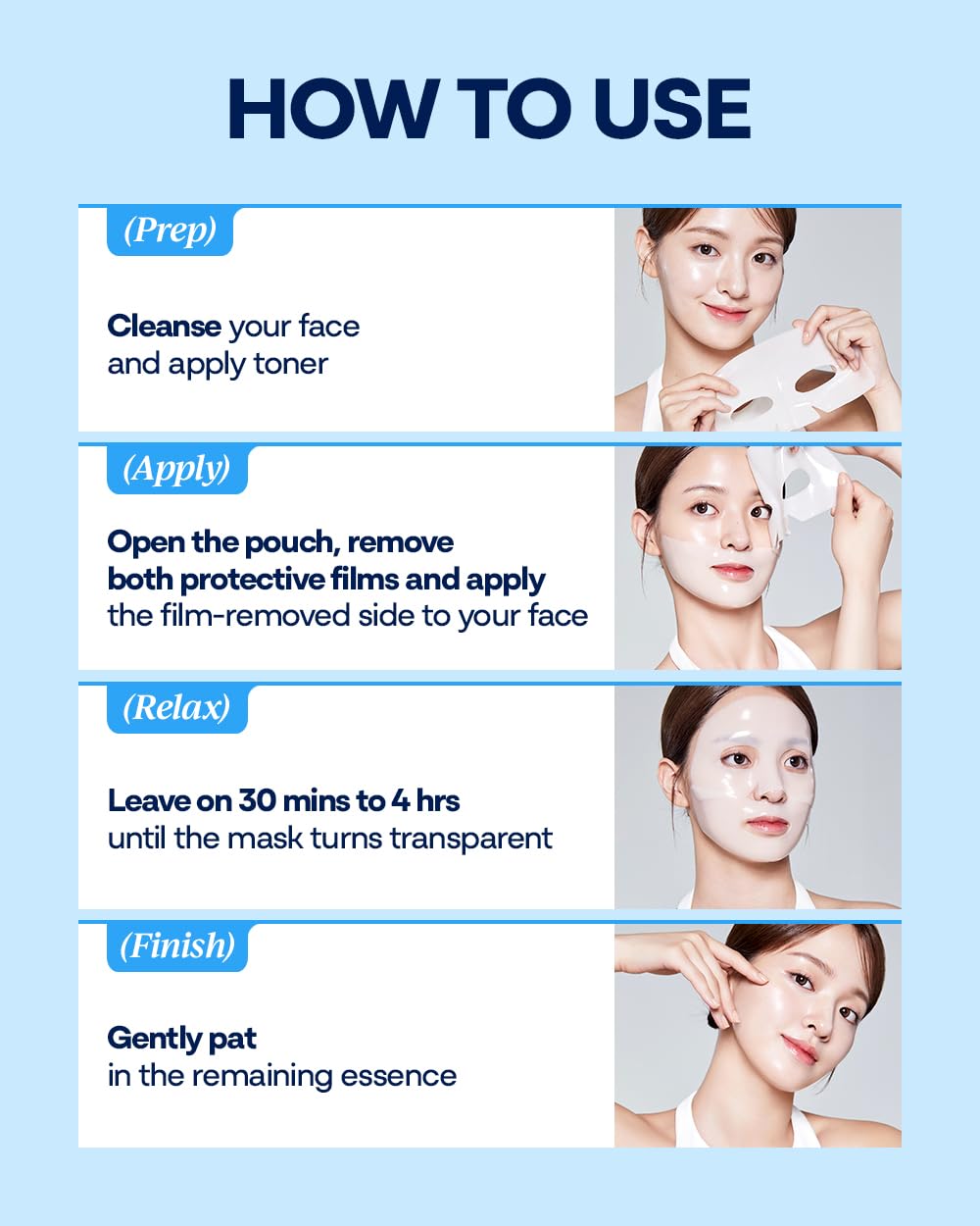 PDRN Collagen Gel Mask - Korean Overnight Face Mask for Firming & Deep Hydrating | Biome PDRN for Skin Elasticity | Korean Skin Care for Sensitive Skin | Fragrance-Free |1.23 oz, 4EA - Image 7