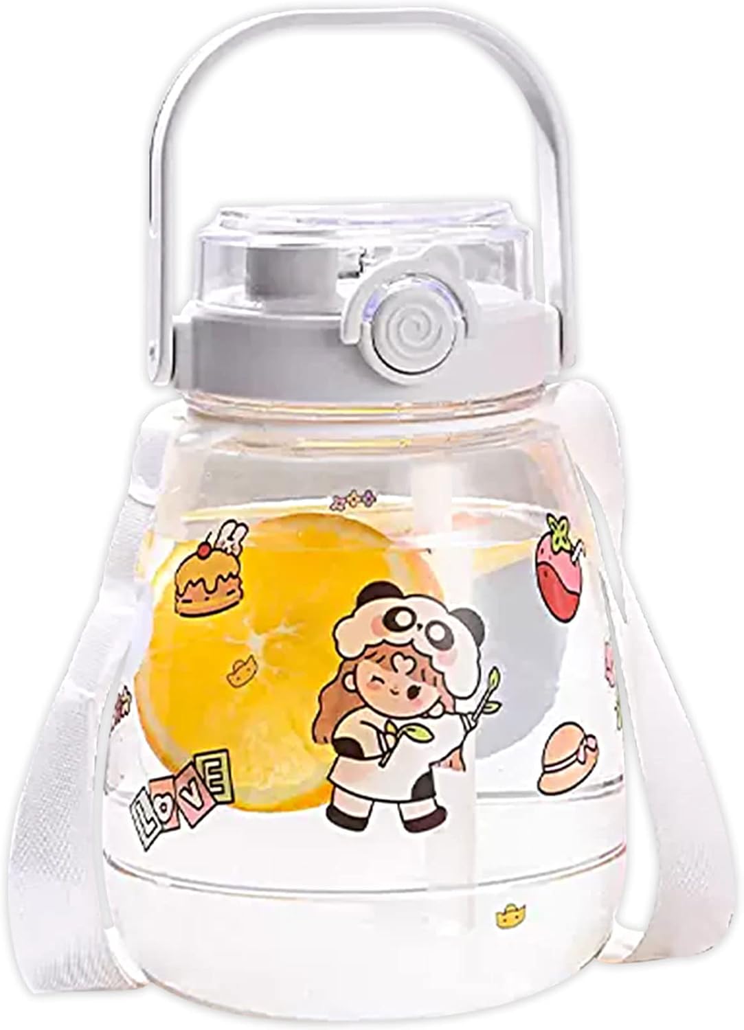 Lizbin Sports Water Bottle Kawaii Water Bottle, Cute Water Bottles