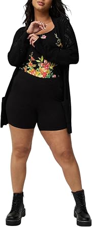 Torrid Womens Plus Size 5" Pocket Bike Short