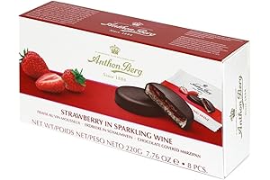 Anthon Berg Strawberry Chocolate Delight, Perfect for Chocolate Connoisseurs (220g)