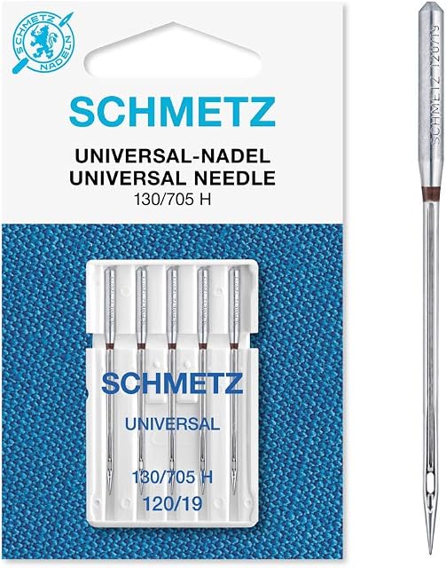 Schmetz Igly Uniwersalne 5 Sztuk, 120/19 Rozmiar