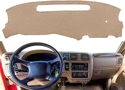 Miniatura 6 de Yiz Cubierta de salpicadero personalizada para Chevy Chevrolet S10 Blazer 1998-2005, GMC Jimmy Sonoma EnvoyOldsmobile Bravada 1998-2005, tapete para