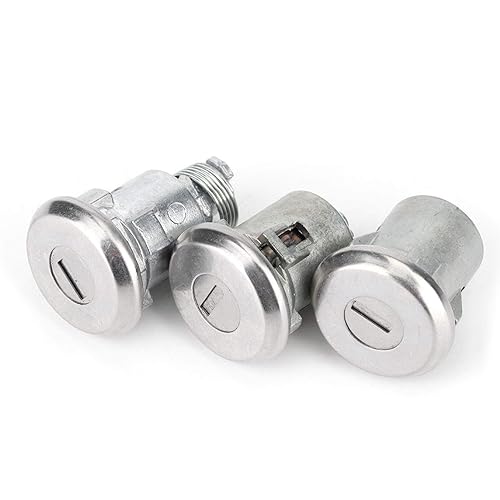 Miniatura 6 de Kit de llave de maletero de puerta, cilindro de cerradura de puerta de hierro 654394765282 Juego de cerradura de puerta de repuesto con llaves y