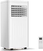 ZAFRO Portable Air Conditioners, 10000 BTU, 3 in 1 Portable AC Unit with Window Kits, Fan & Dehumidifier Modes, Cools up to 450 Sq.Ft, LED Display/Remote Control, 24H Timer for Living Room, Bedroom