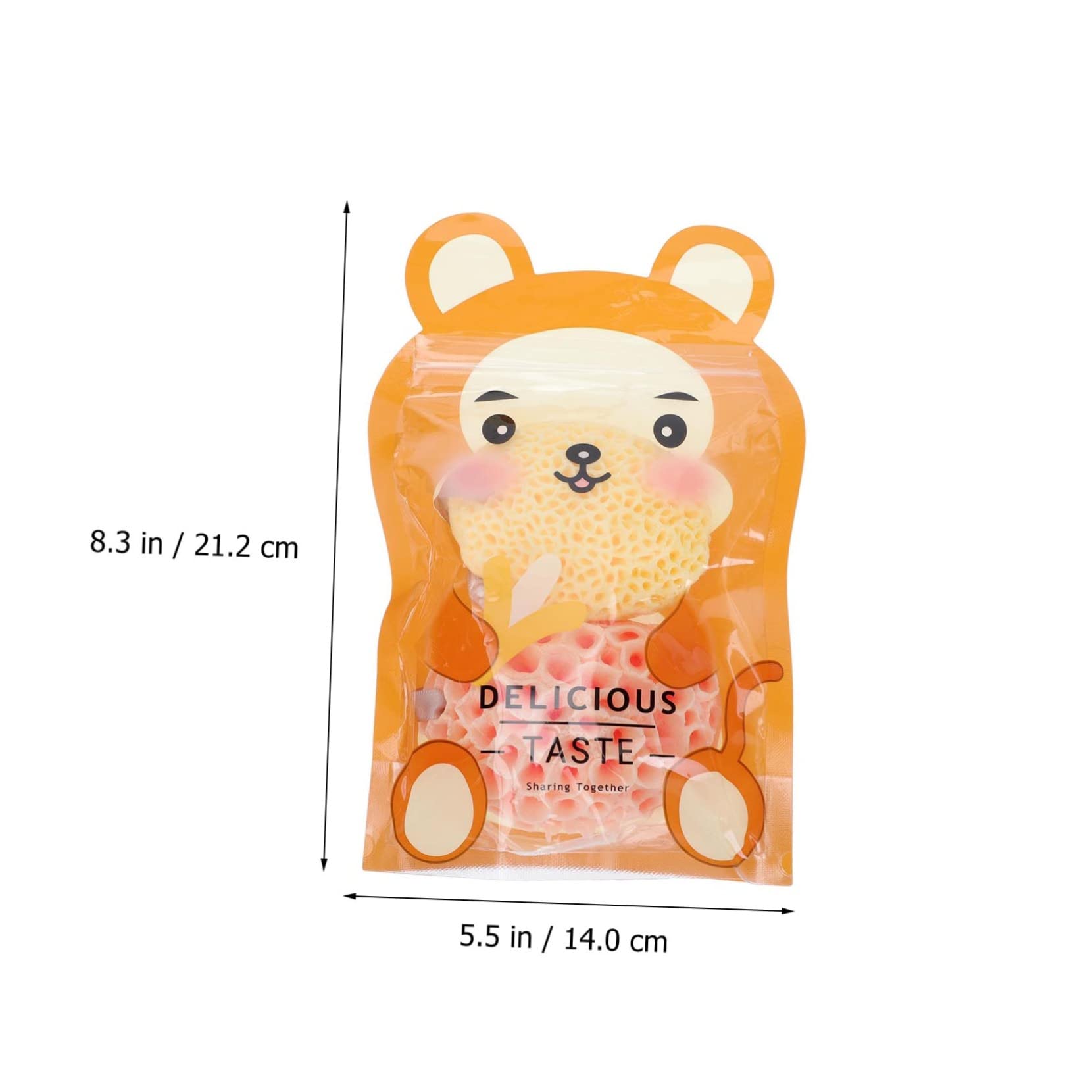 minkissy 10piezas Esponjas De Baño Exfoliantes De Natural Bola De Baño De Diseño De Panal Para Adultos y y Limpieza