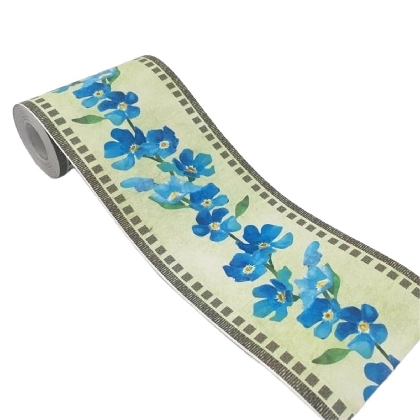 GSCLZ Waterproof PVC Border Sticker for Tile Skirting Board, Home Renovation(Color011)