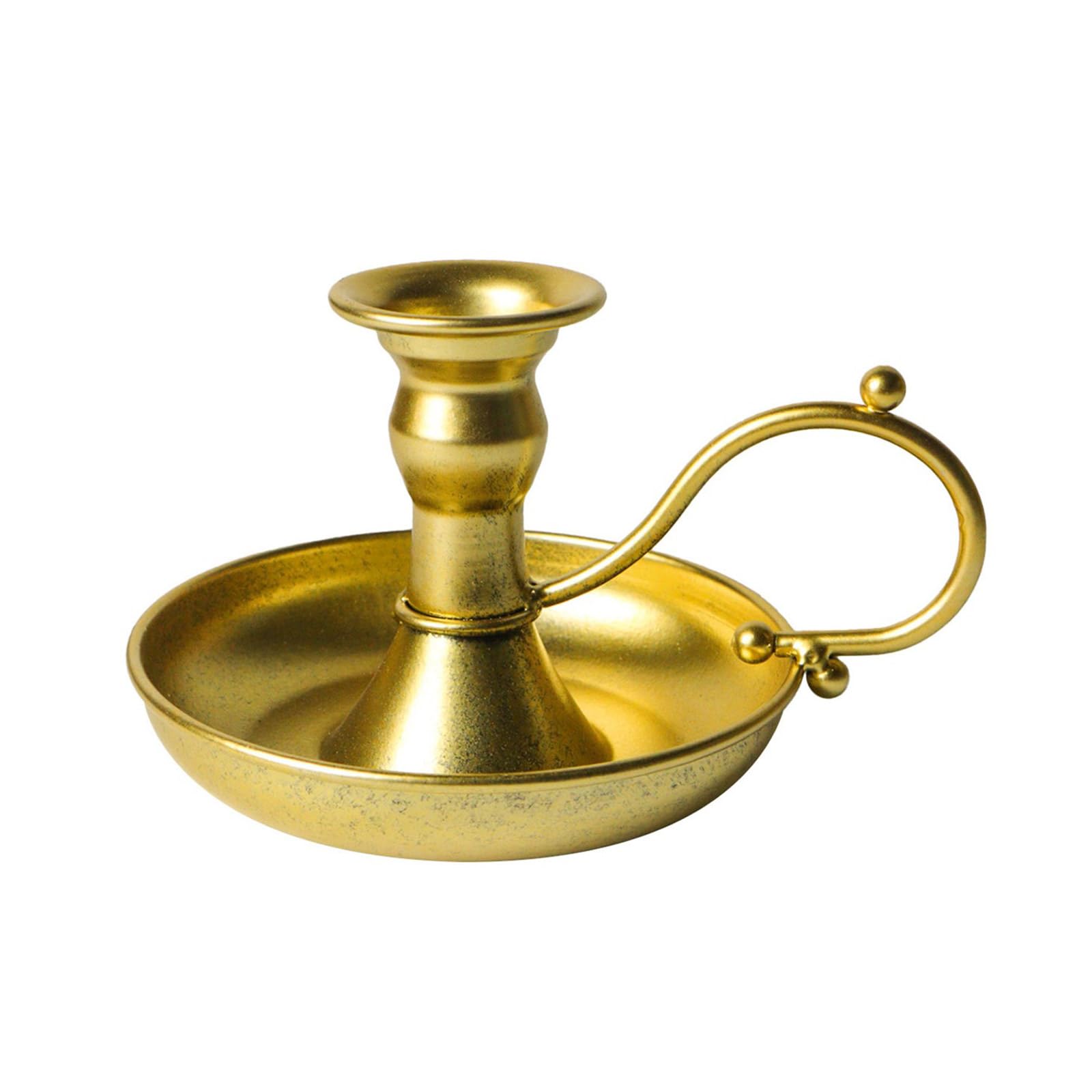 Tsophreniq Iron Metal Taper Holders Candlestick, Retro Decorative for Wedding Table Centerpieces