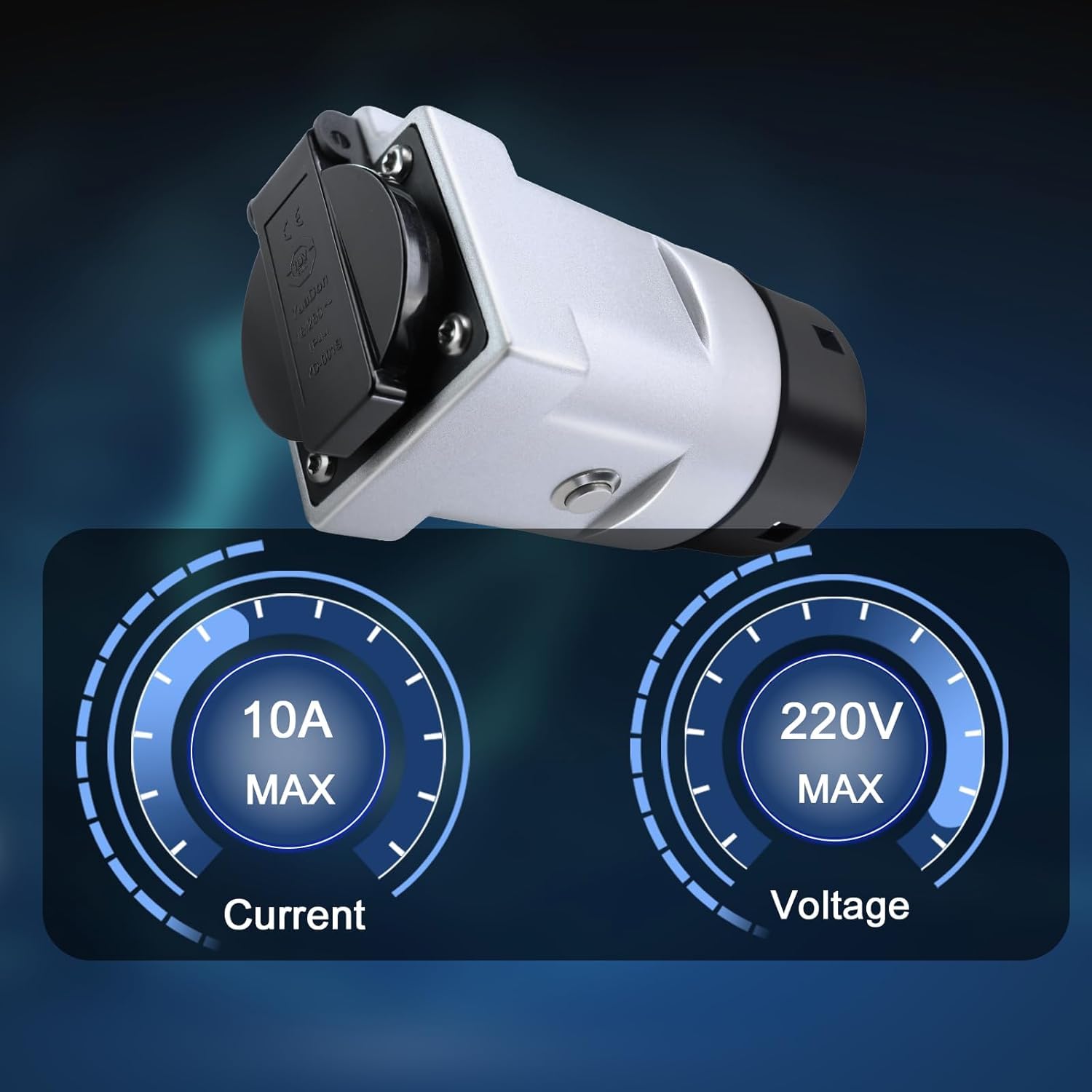 Adapter V2L 16A 220V Kompatybilny z MG BYD, Typu 2 do MG4 MG5 Marvel R
