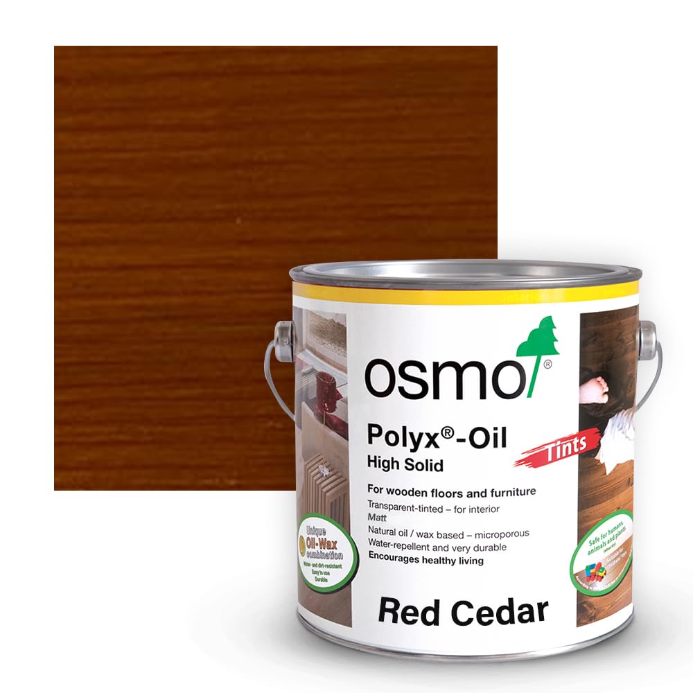 Osmo Red Cedar Polyx Oil Original, Matt Finish ( 428, 375Ml)