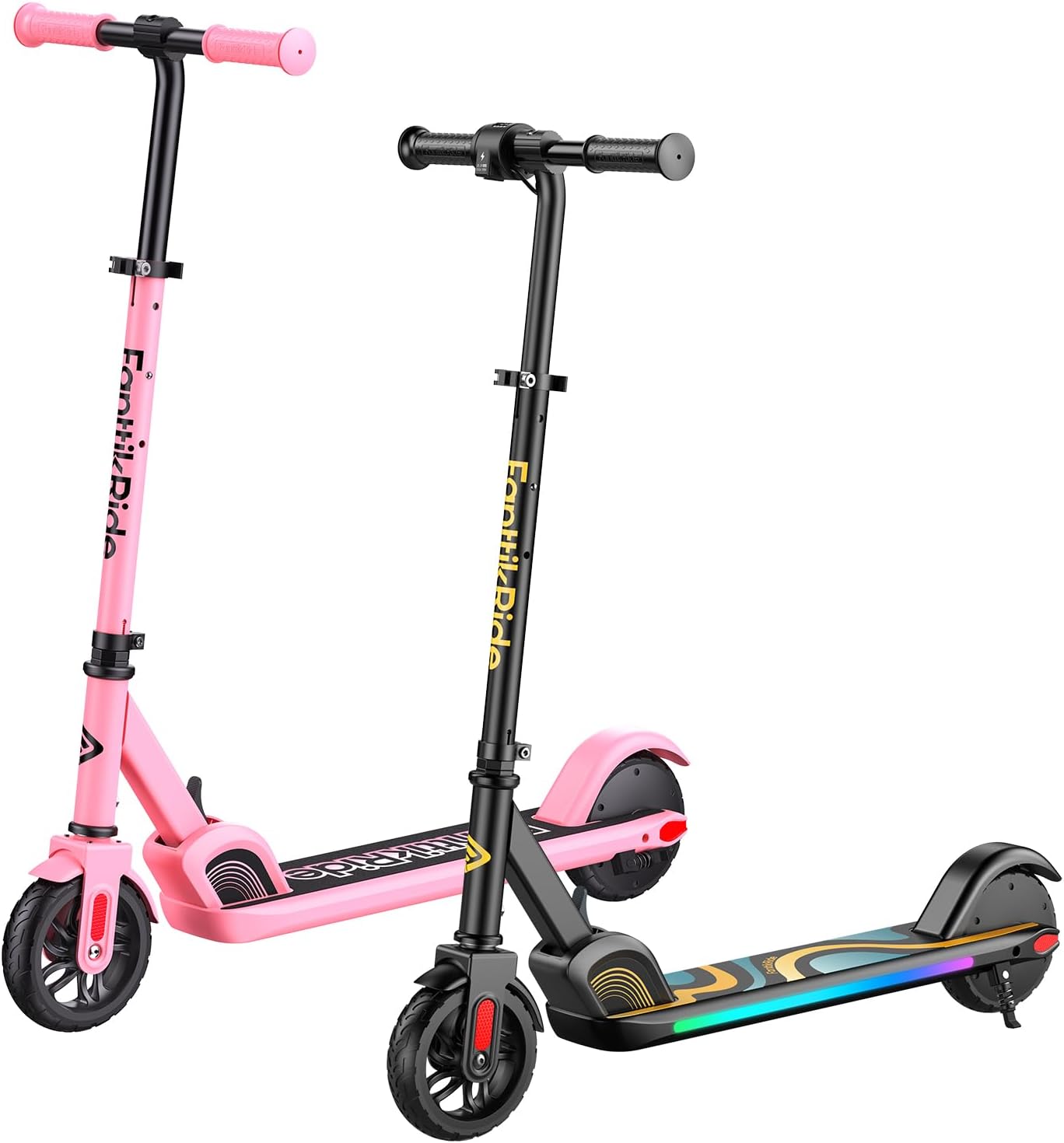 FanttikRide C9 Pro Electric Scooter Black & FanttikRide C9 Electric Scooter Pink
