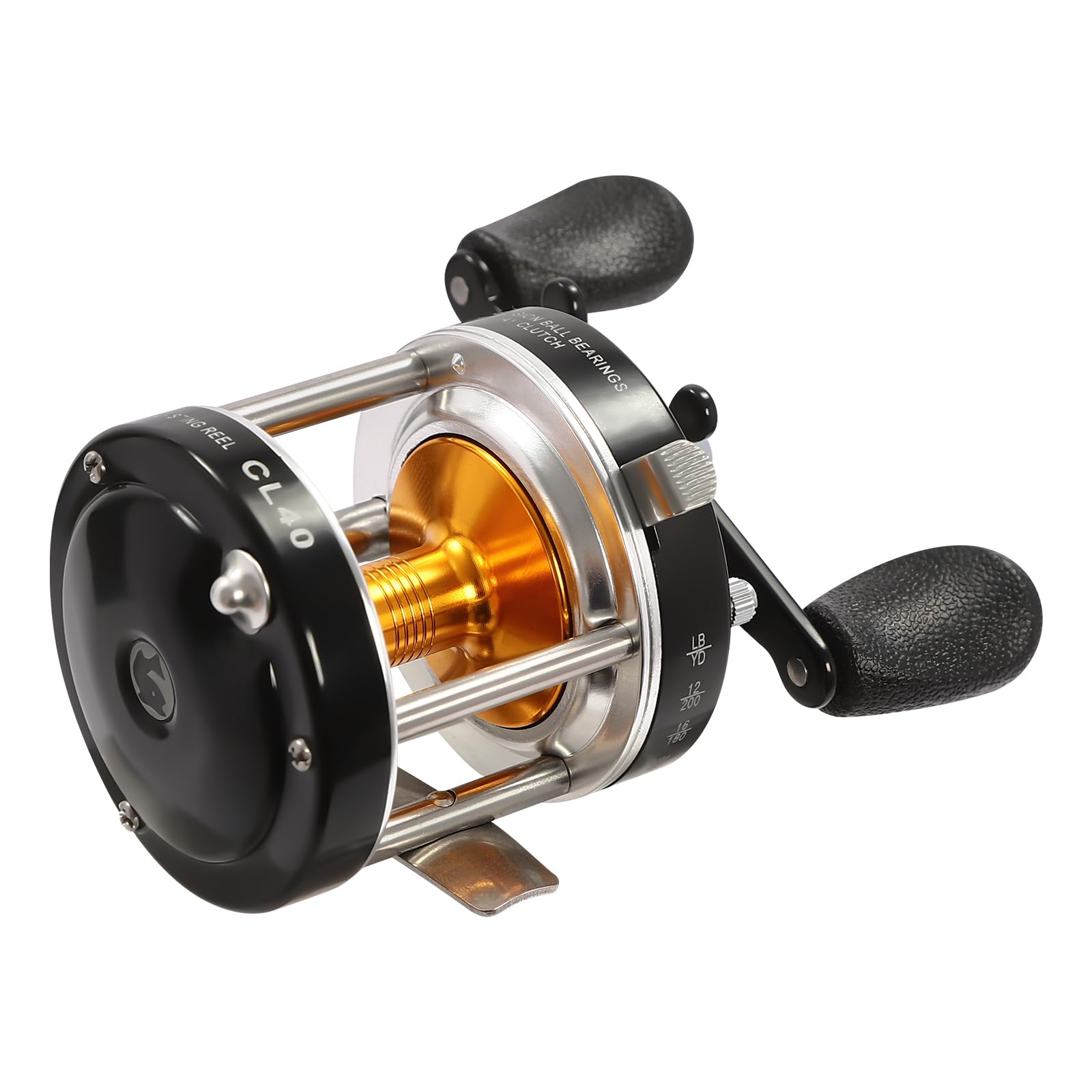 Fishing Reel Baitcaster KastKing Rover Round Baitcasting Reel - Heavy ...