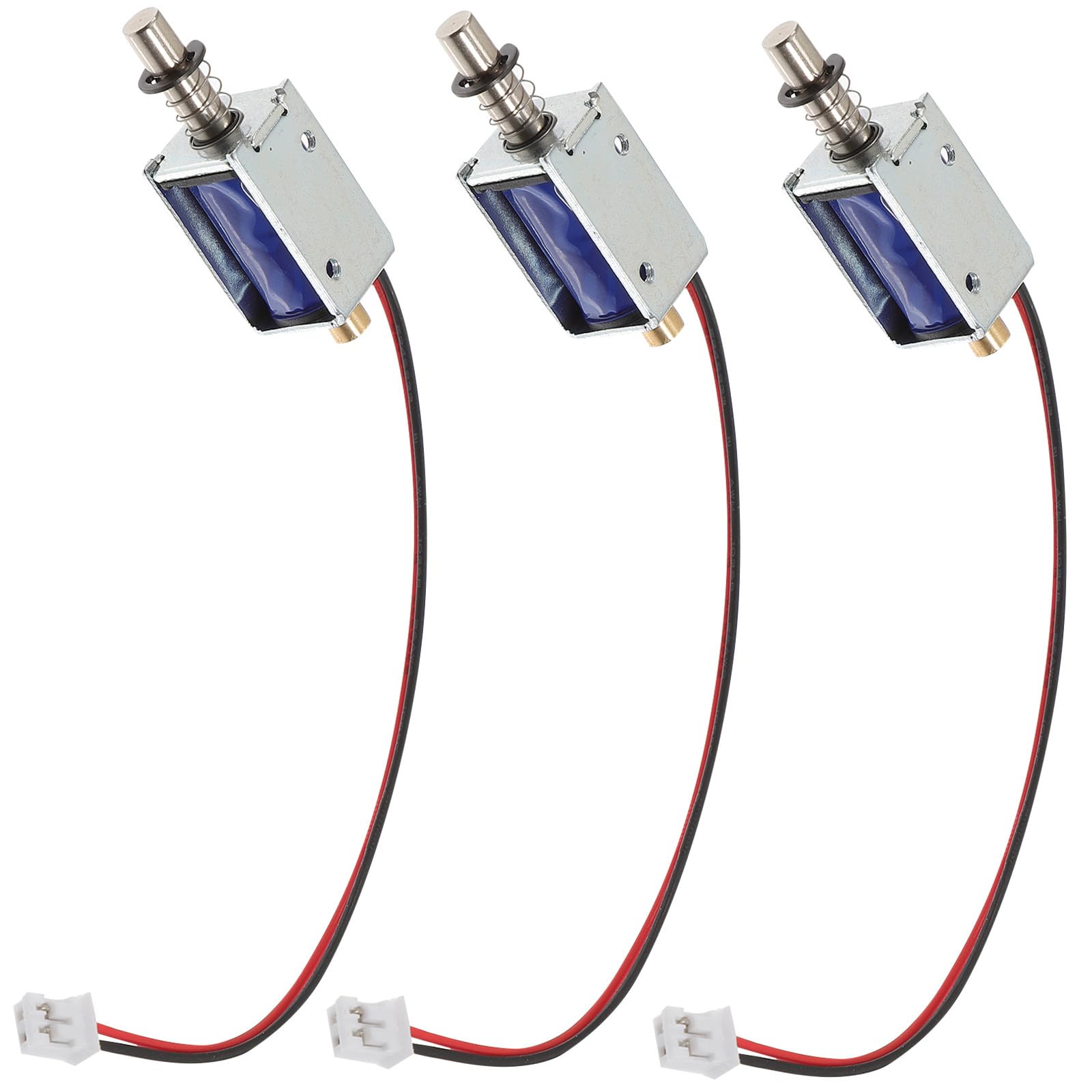 Solenoides electromagnéticos DC 12V 2A mini de marco abierto push pull 8