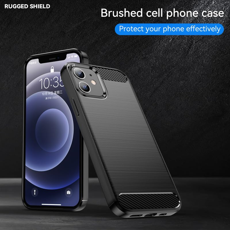 Image of Basic Case for iPhone 12 Mini (Carbon Fibre Black)