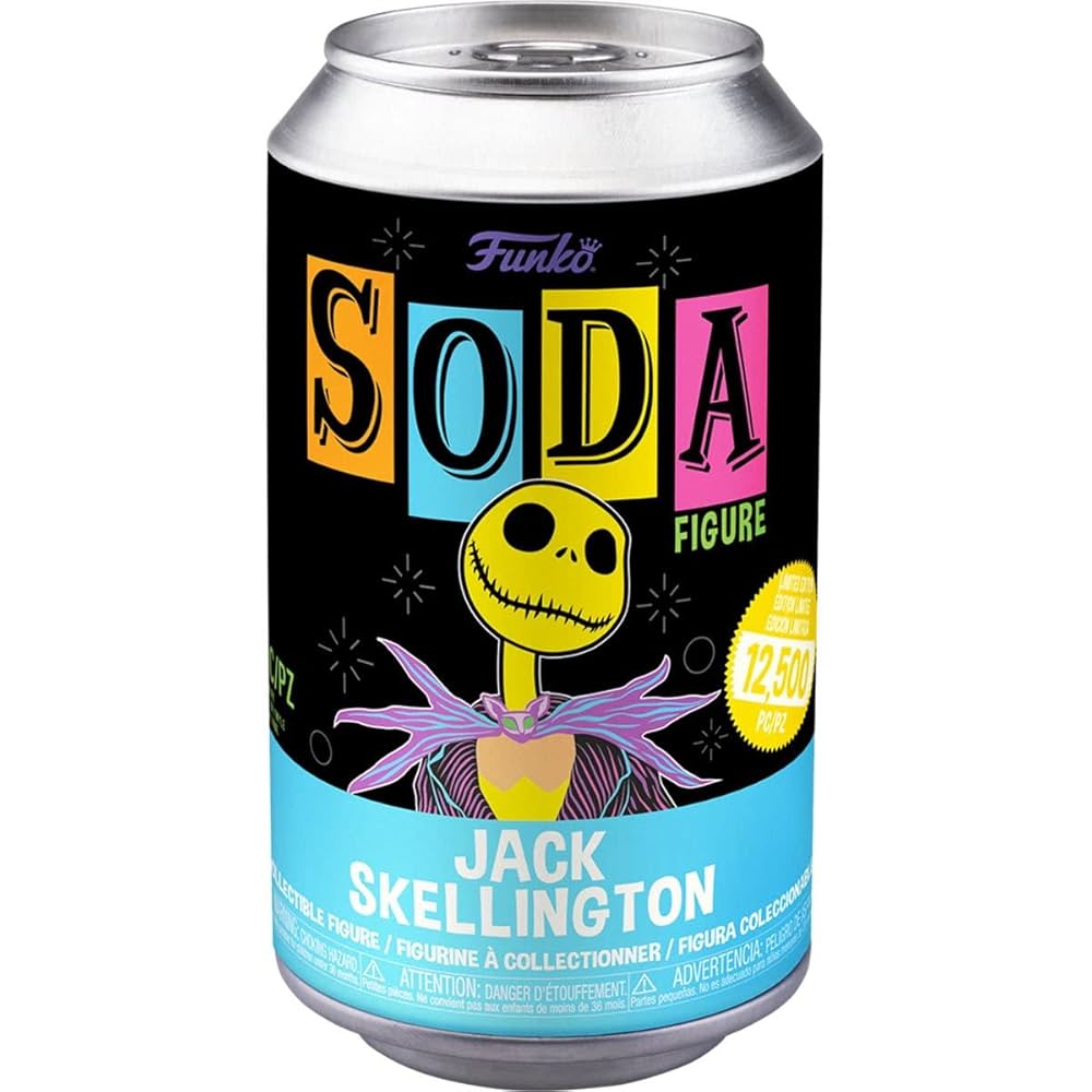 Funko Pop Soda缶　パンプキン・キング・ジャック chase 蓄光 Funko Soda Pop! The Nightmare Before Christmas: Jack