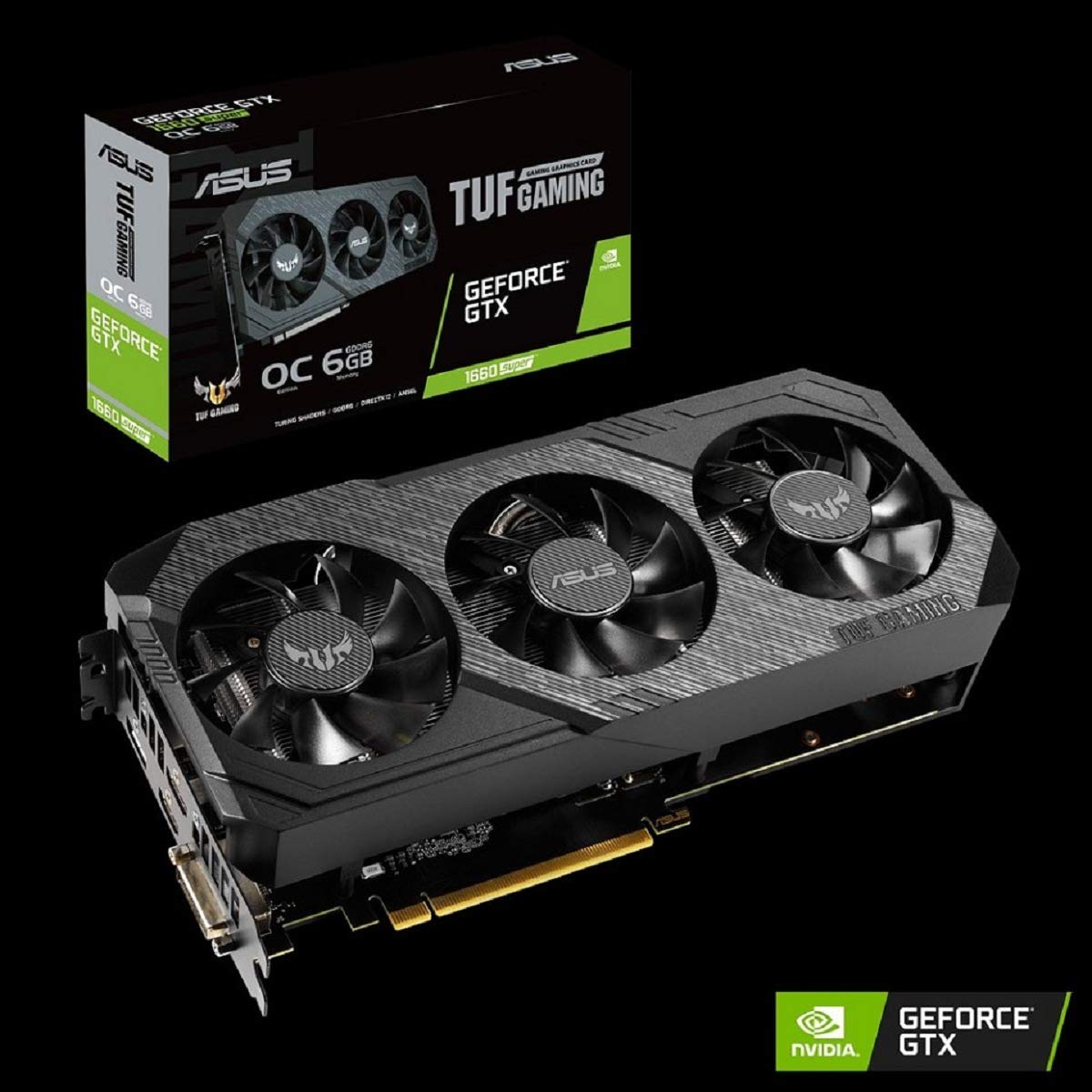 Amazon | 90YV0DS0-M0NA00 Asus Tuf Geforce Gtx1660 Super Oc 6Gb