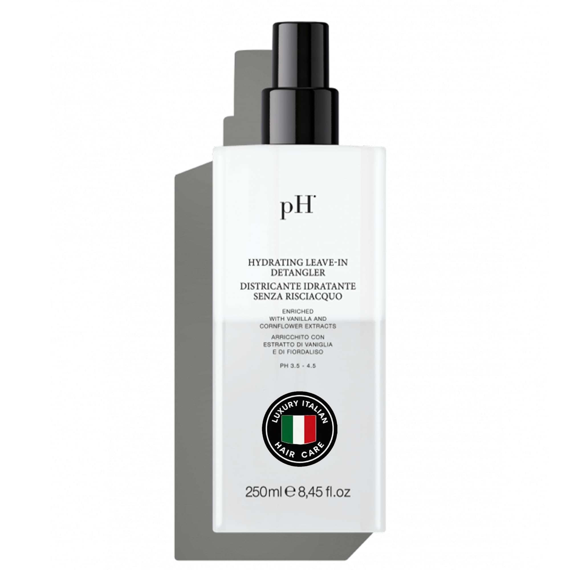 pH PURE HAIR Labs Leave-In Detangling Spray, Moisturizing Detangler Spray, Leave-In Conditioning Spray, 8.45 oz
