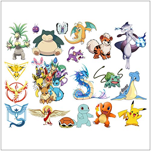 Buy Fun For Life Pokemon Wall Stickers Peel and Stick, Pikachu