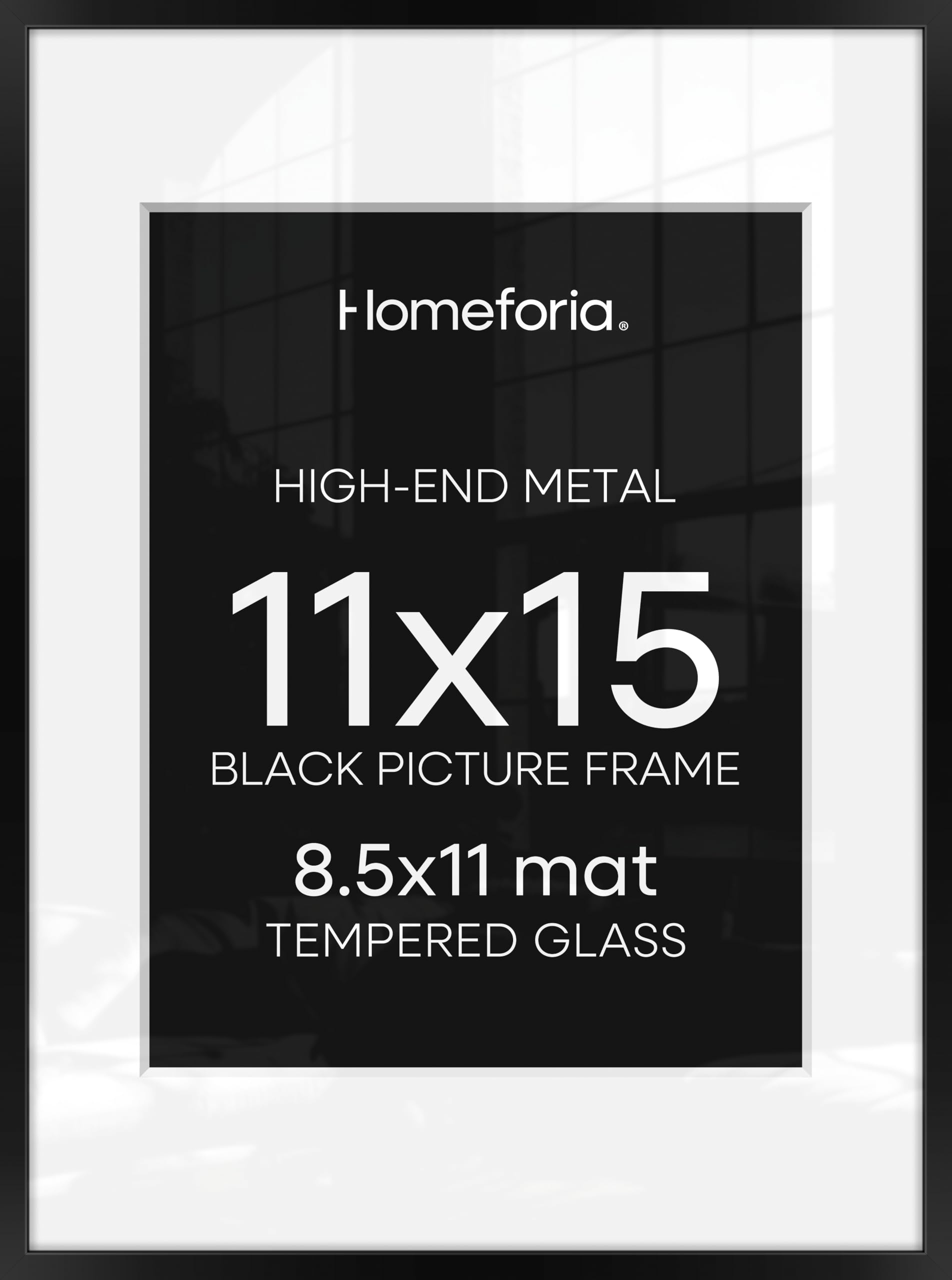Homeforia Black 11x15 Picture Frame