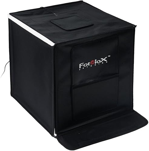 Miniatura 9 de Fotodiox Pro LED 16x16" Studio-in-a-Box para fotografía de mesa - Incluye tienda de campaña luces LED integradas funda de transporte y cuatro