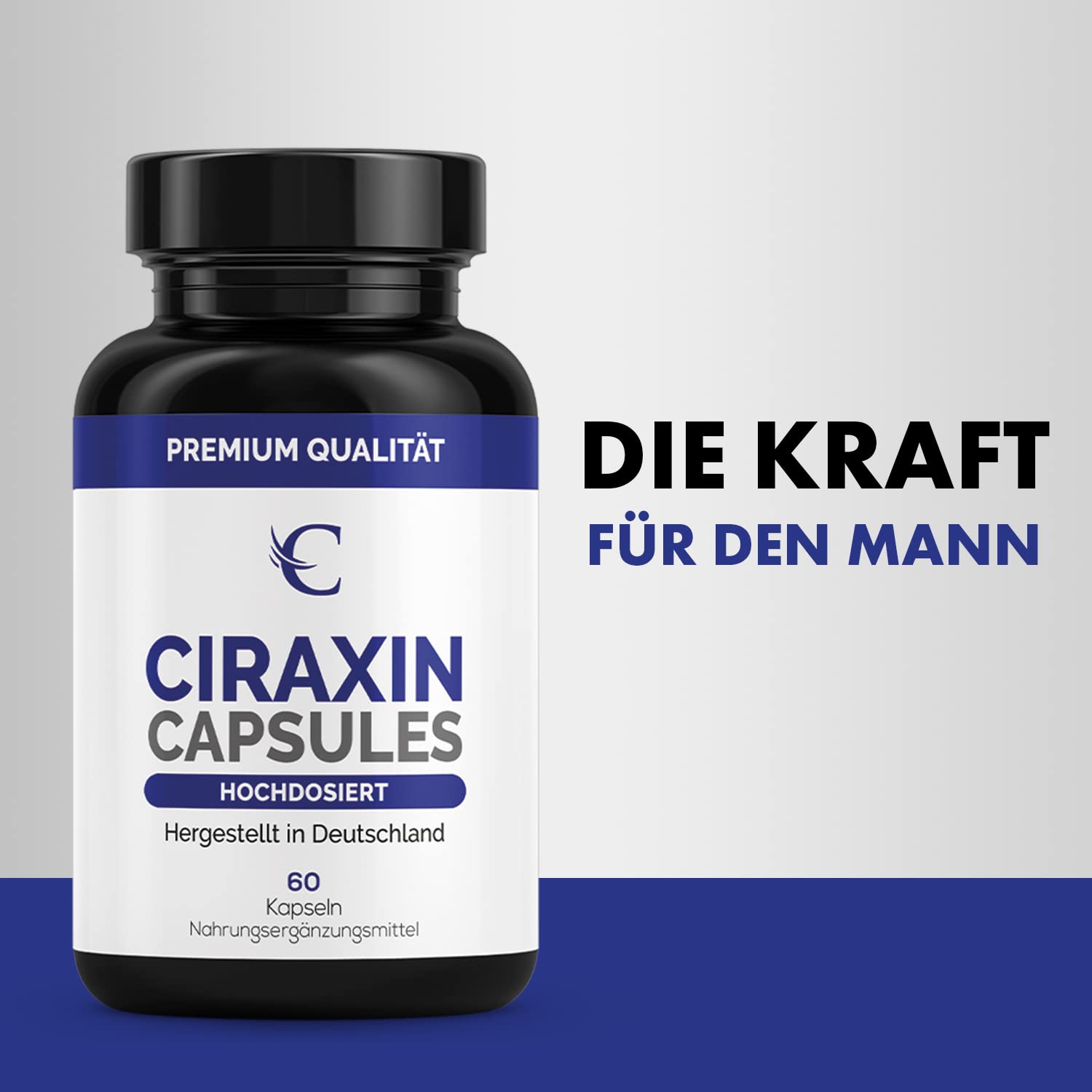 Ciraxin Capsules für Männer | Für den aktiven Mann | Natürliche Unterstützung | 60 Kapseln - 1x