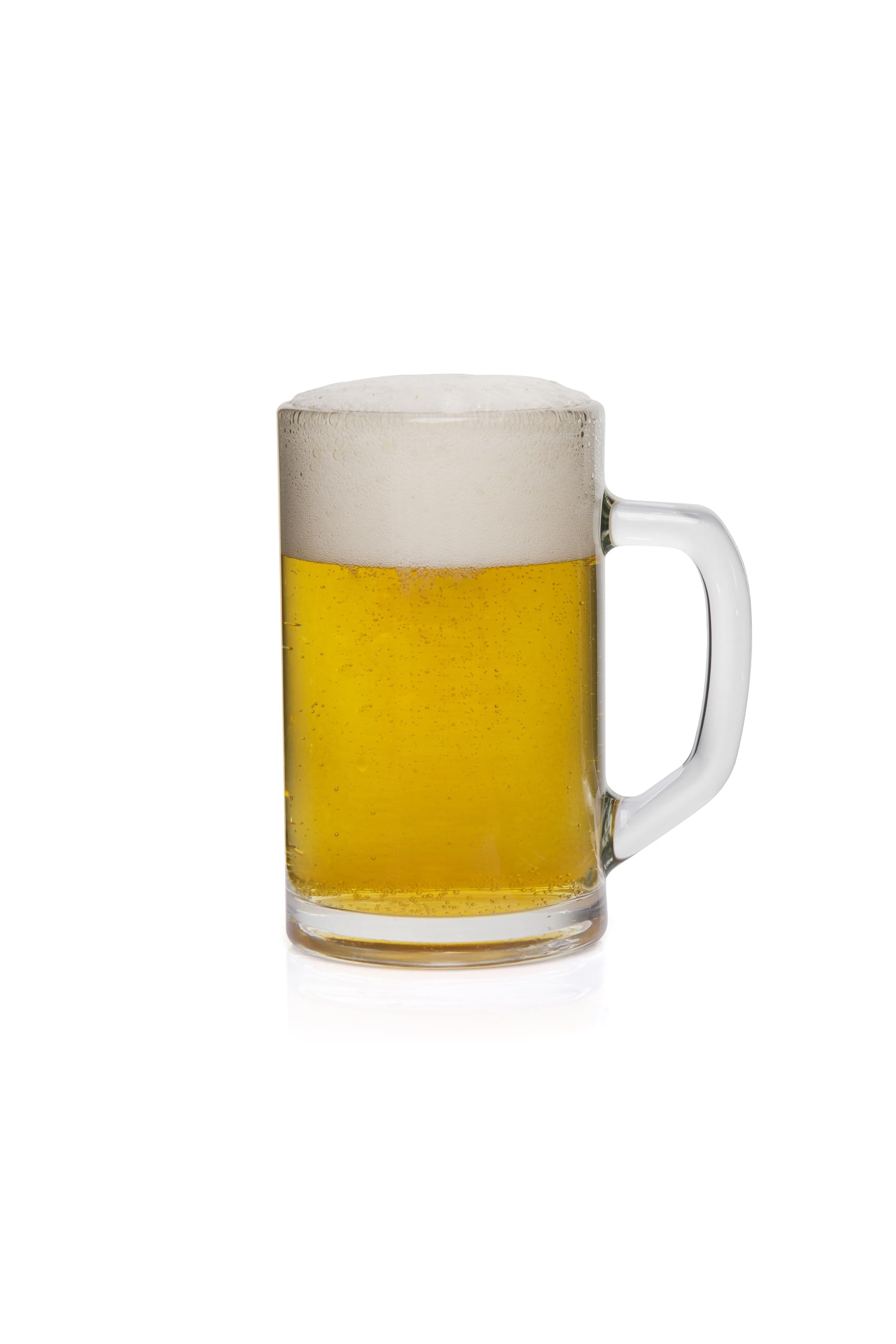Excelsa Hambourg Lot de 6 verres à bière, verre transparent, 32 cl