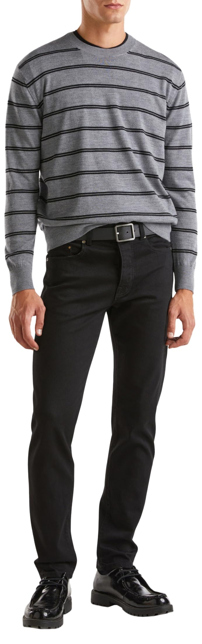 United Colors of Benetton Men's Sweater, Grey, S