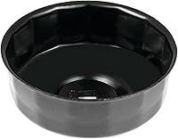 Vista 5 de Performance Tool W54063 Llave de filtro de aceite de construcción de acero de 76 mm, 14 ranuras para herramienta de accionamiento de 3/8 pulgadas