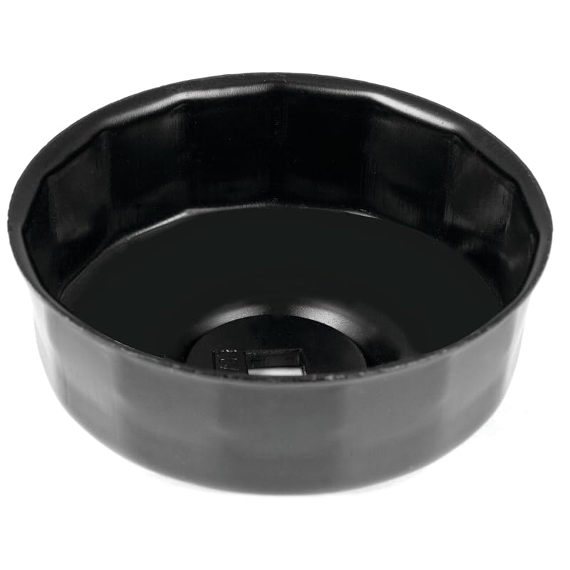 Chave tipo copo para filtro de óleo Performance Tool W54071 80/82 mm, 15 estrias, acionamento de 9,5 mm