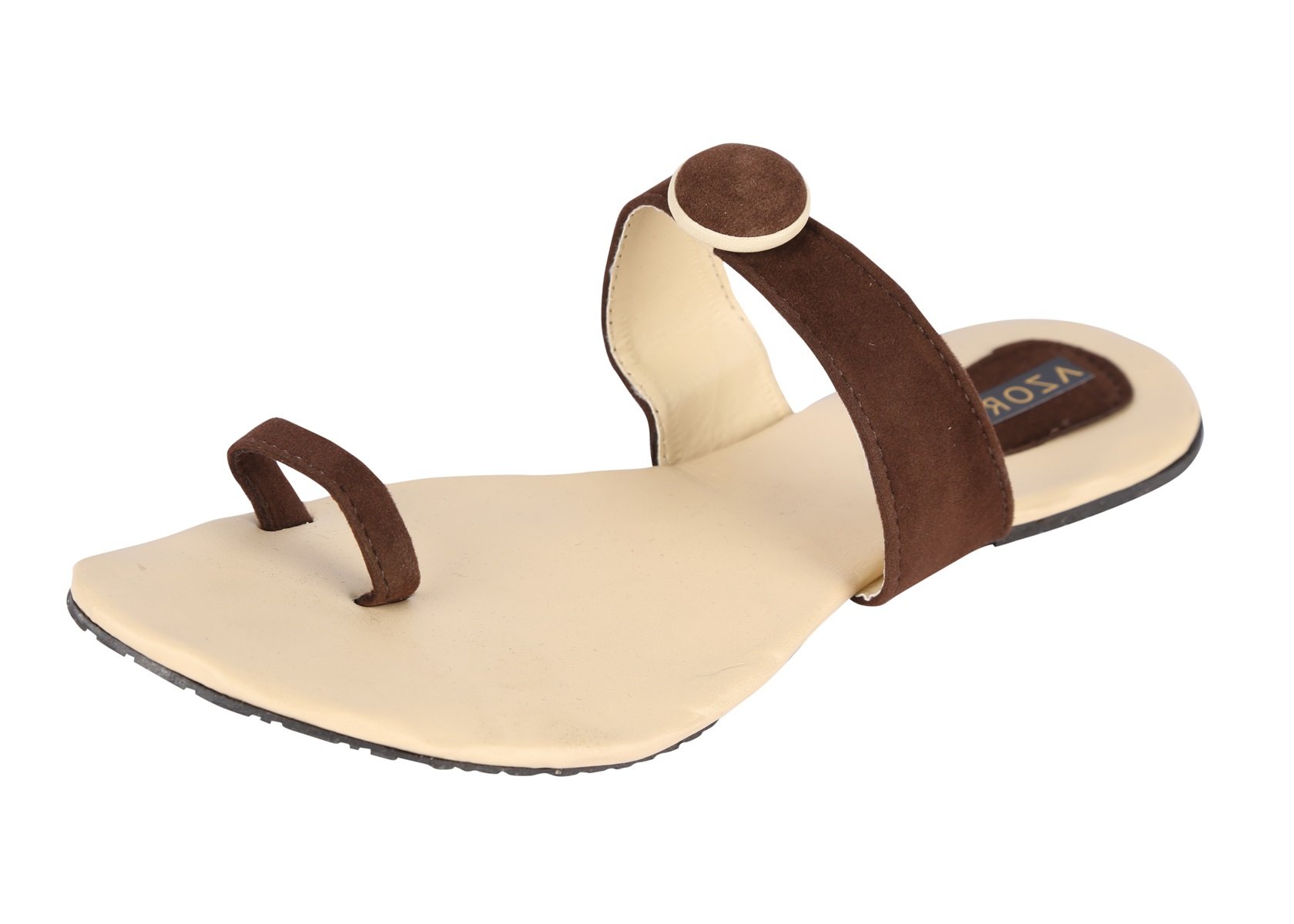 AZORES Womens Casual Synthetic Flats - Brown (B00L53RDVA) Amazon Price History, Amazon Price Tracker