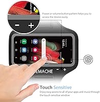 Vista 2 de JEMACHE - Brazalete para Galaxy S25 S24, resistente al agua, gimnasio, correr, entrenamientos, teléfono para Samsung Galaxy S25 S24 S23 S22 S21