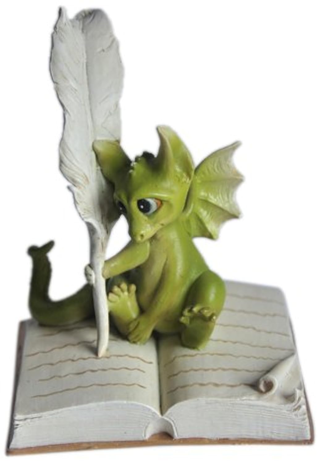Top Collection Statuetta Drago Per Giardino Fatato - Enchanted Story, 10,2 Cm, In Resina Dipinta A Mano - 6