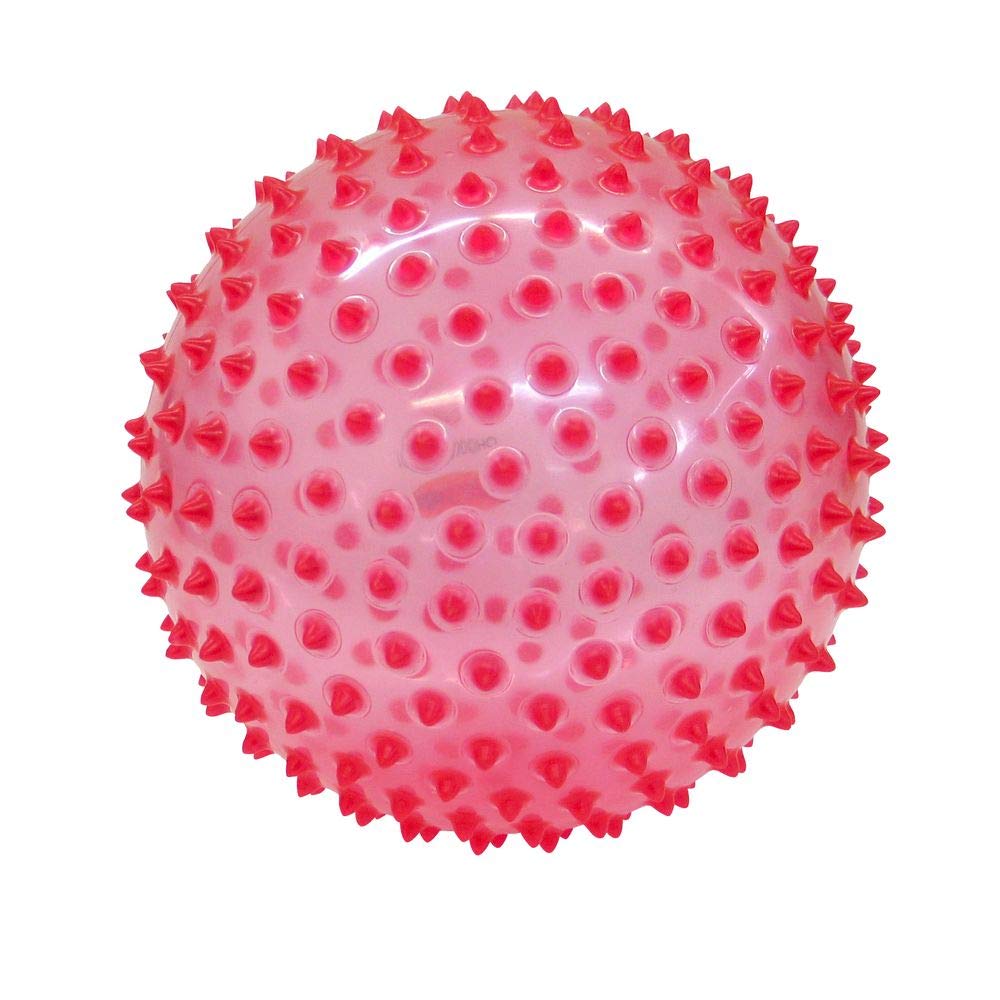 Sensory Ball for Baby and Toddlers - 7 inch Toy Encourages Fine Motor Skills - Squeeze Toss Roll and Bounce for Hours of Entertainment, See-Me Trendy, Colors May Vary : Baby Touch And Feel Toys : Toys & Games