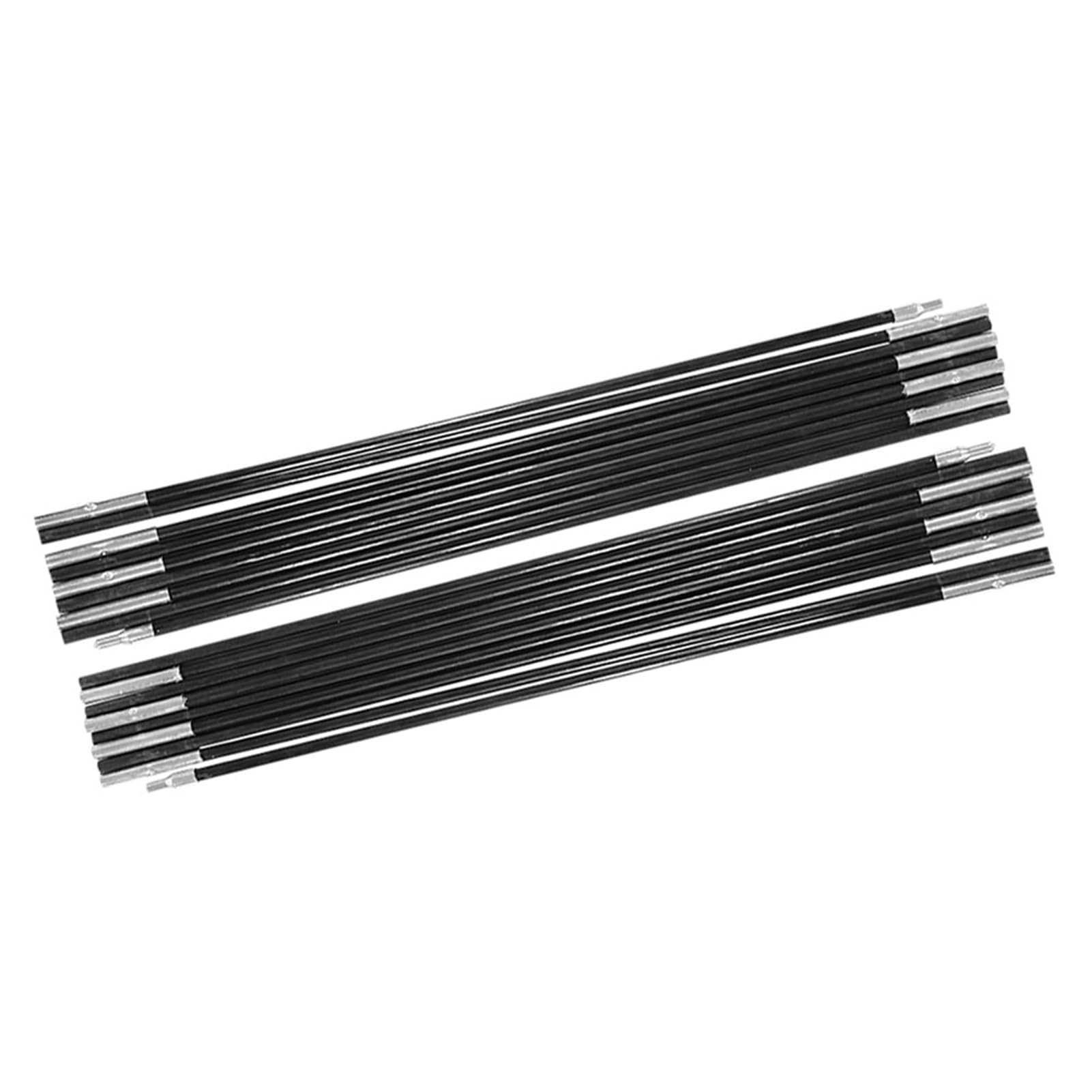 Arceau Tente 5350 L,Tige Fibre De Carbone Pour Tente,Kit De Mât De Tente De 4.9M Barree Mât De Tente De Cam En Fibre De Verre Barres Télescques Régles Kit De Cadree Tentes Légers Repment Pour La Rando