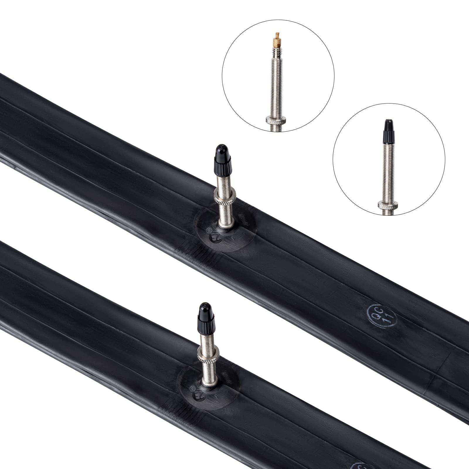 4 Camere D'Aria Per Bici 700C - Compatibili Con 28x1.40-1.60, 700x35C-43C, Valvola Presta - Foto 3