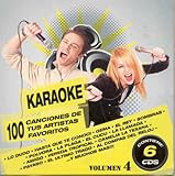 KARAOKE 100 CANCIONES DE TUS ARTISTAS FAVORITOS VOL 4
