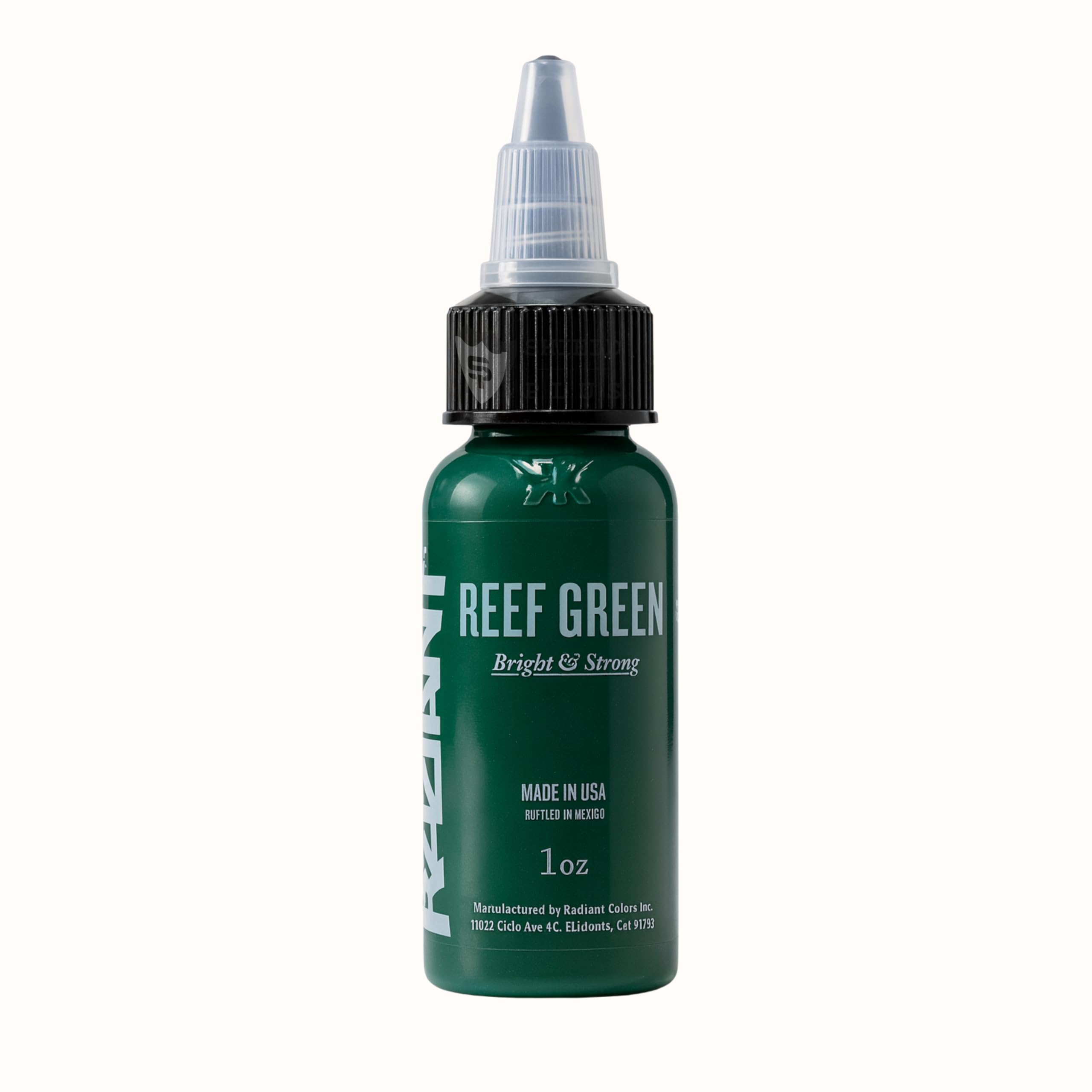 Radiant Colors - Reef Green - Tattoo Ink 1oz Bottles Pigment