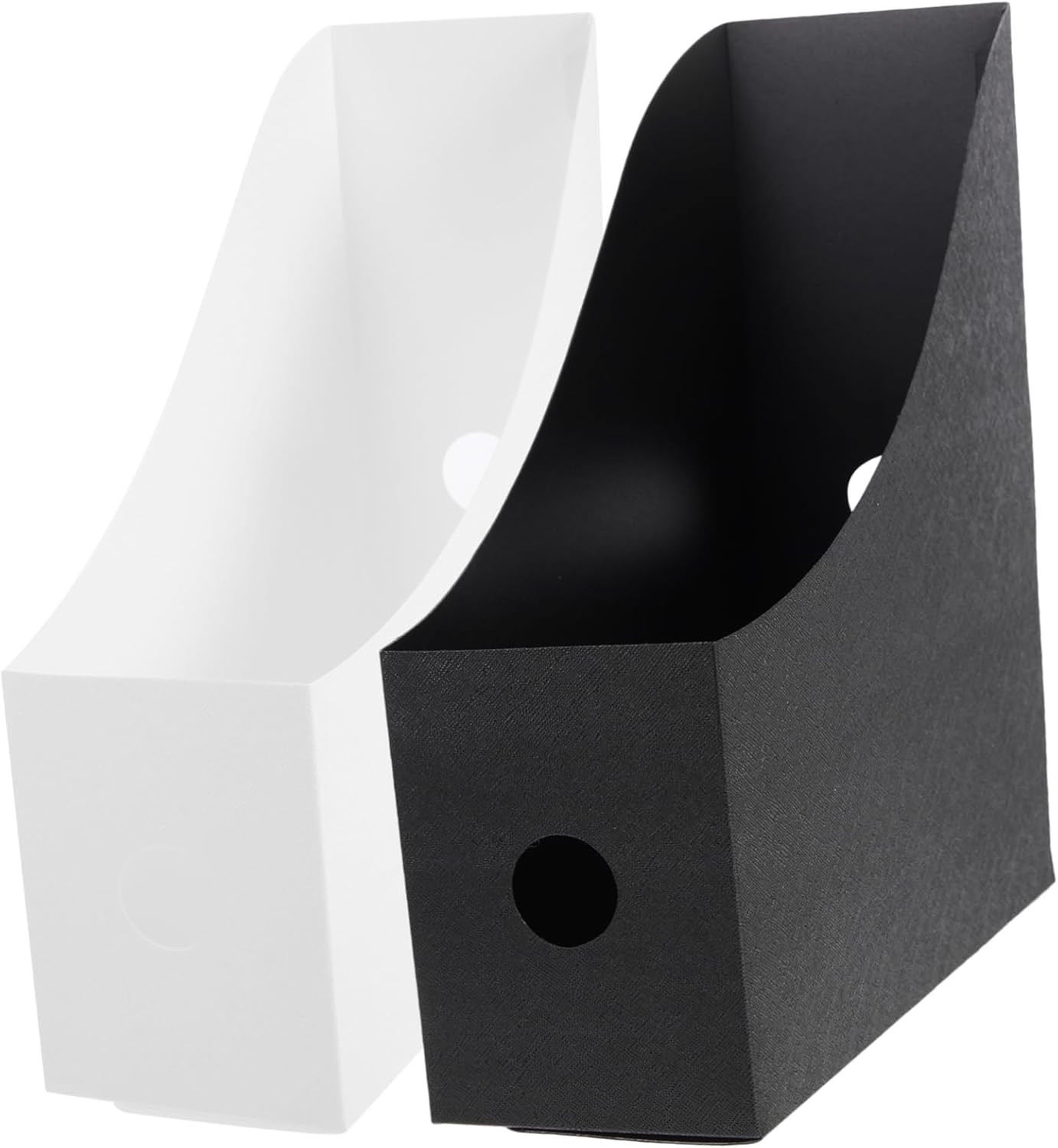 2pcs File Storage Box Magazine Rack Wall Mounted Bookshelf Multi-Function File Organizer Letter File Folders Office Book Holder Bin Magazine Stand Office File Organizer Pp